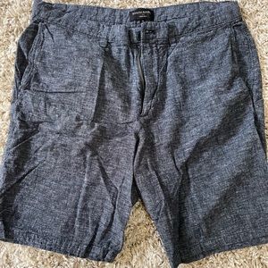 Banana republic blue linen blend size 36 shorts